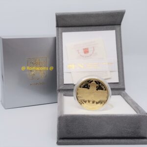 100 Euro Vaticano 2020 Oro Proof Fondo Specchio