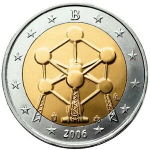 2 Euro Commemorativi Belgio 2006