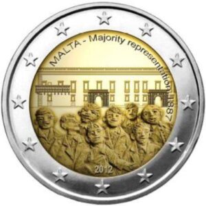 2 Euro Commemorativi Malta 2012 Moneta
