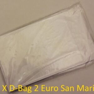 Confezione 20 Pochettes D-Bag Protezione 2 Euro San Marino