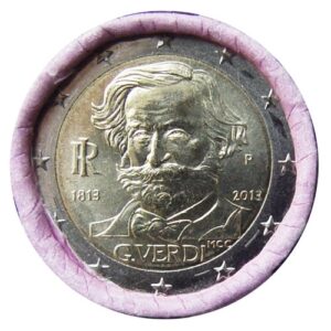 Rolo 2 Euro Itália 2013 Giuseppe Verdi