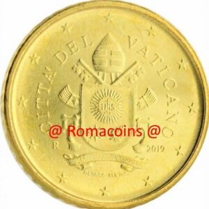 50 Centimos Vaticano 2019 Moneda Papa Francisco