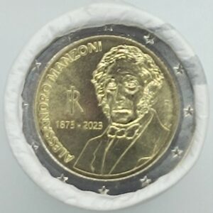 Rollo Italia 2 Euros 2023 Alessandro Manzoni Raro