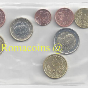 Starterkit Vaticano 2016 Serie Completa 8 Monedas