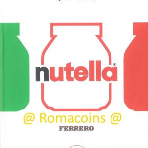 Tríptico Nutella 5 Euro 2021 Itália Prata BU