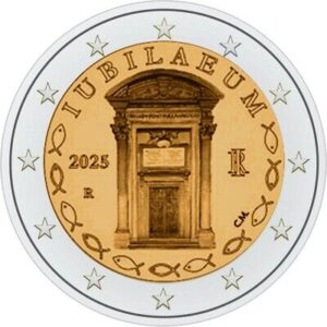 2 Euro Commemorativi Italia 2025 Giubileo
