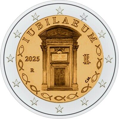 2 Euro Commemorativi Italia 2025 Giubileo