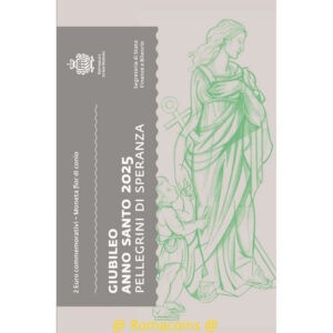2 Euro Commemorativi San Marino 2025 Giubileo Fdc