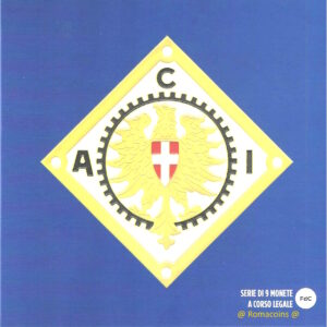 Divisionale Italia 2025 Serie 5 Euro Argento Aci