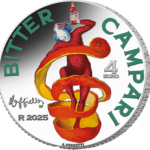 4 Euro Italia 2025 Campari Argento Proof