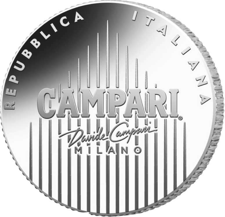 4 Euro Italia 2025 Campari Argento
