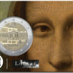 Coincard Francia 2025 2 Euro Museo del Louvre Gioconda