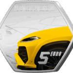5 Euro Lamborghini gialla 2025