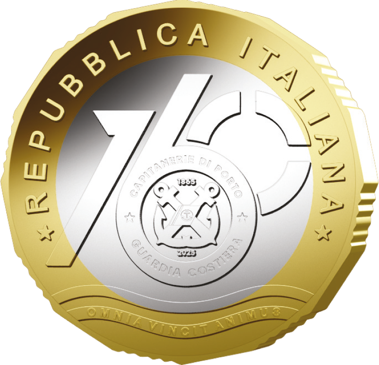 6 Euro Italia 2025 Guardia Costiera Moneta