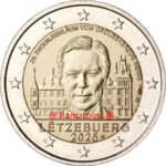 2 Euro Commemorativi 2025 Lussemburgo Granduca Enrico