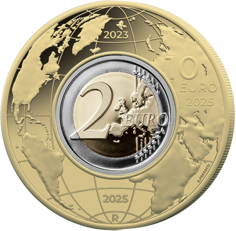 10 Euro Amerigo Vespucci 2025 Italia Moneta