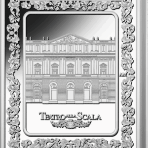 5 Euro Norma di Bellini Italia 2025 Argento Colorato