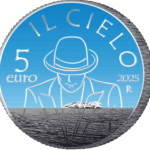 5 Euro Renato Zero Italia 2025 Fdc Il Cielo Argento Rara