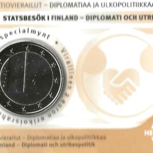 Coincard Finlandia 2025 2 Euro Commemorativi Lingua Finlandese