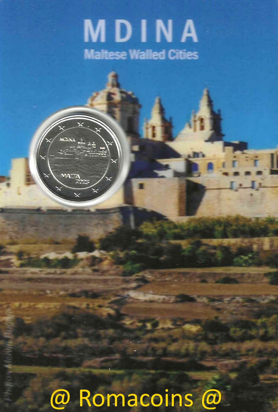 Coincard Malta 2 Euro Commemorativi 2025