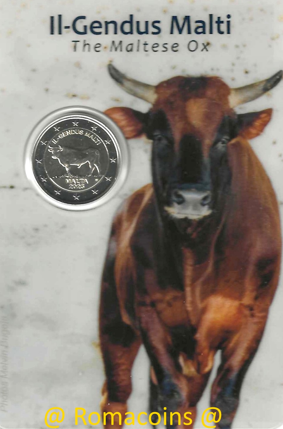 Coincard Malta 2025 2 Euro Commemorativi