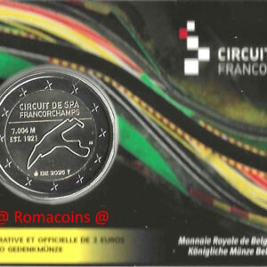 Coincard Belgio 2025 Circuito Spa-Francorchamps Lingua Casuale