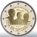 2 Euro Comemorativi Vaticano 2024 Guglielmo Marconi