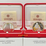 5 + 10 Euro Vaticano 2024 Oro e Argento Proof Fondo Specchio