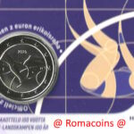 Coincard Finlandia 2025 2 Euro Atletica Lingua Finlandese