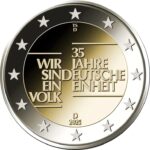 2 Euro Commemorativi 2025 Germania 35 Anni Riunificazione Tedesca