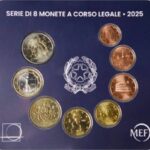 Divisionale Italia 2025 Fdc 8 Monete Serie