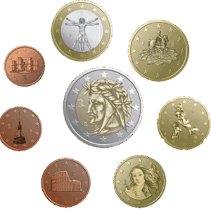 Divisionale Italia 2025 Fdc 8 Monete Serie Fior di Conio