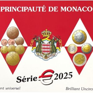 Divisionale Monaco 2025 Serie Fdc Fior Di Conio